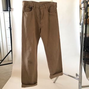 Vintage Beige 501 Levi’s